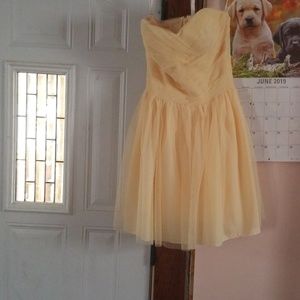 Yellow dress